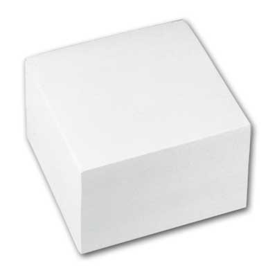 Špalíček bílý lepený 9,0 x 9,0 cm x 5,0 cm