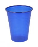 Plastové kelímky (pohárky) modré (100ks/bal)