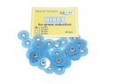 Leštící disky 10mm (40ks/bal) - coarse (modrá)
