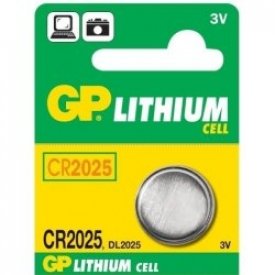 Baterie GP CR2025, 3 V/150 mAh, 1ks