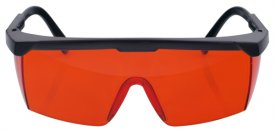 Ochranné brýle UV 100% s nastavitelnými obroučkami - oranžové