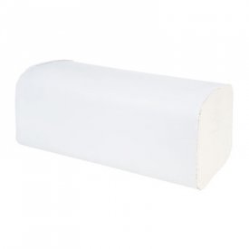 Ručníky papírové ZZ - bílé (150 ks) - MAX 20 balení