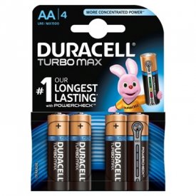 Baterie DURACELL / ENERGIZER 1,5 V, typ AA, 4 ks