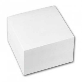 Špalíček bílý lepený 9,0 x 9,0 cm x 5,0 cm
