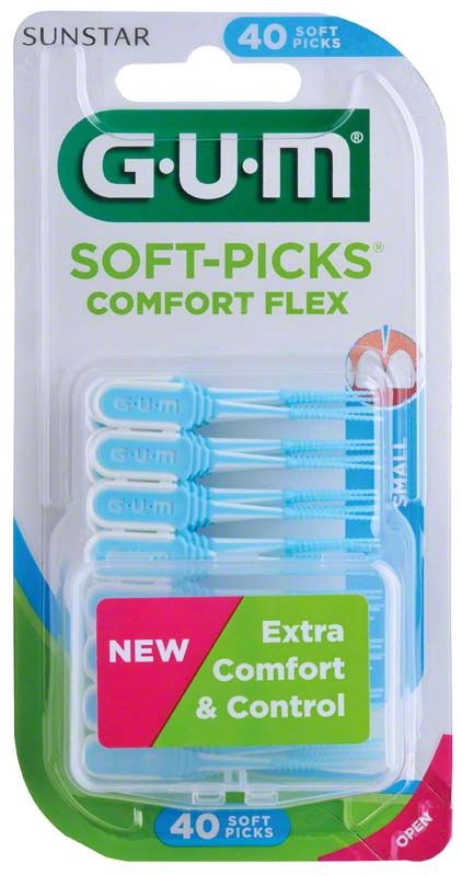 GUM SoftPick Comfort-Flex - MEDIUM - mezizubní kartáčky (40ks/bal)